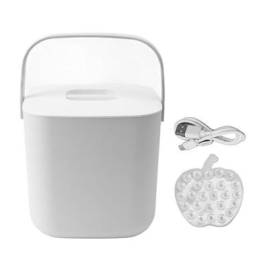 Imagem de Lava -louças de frutas e vegetais grcfumo, máquina de lavar de bancada portátil, lava -louças USB para casa multifuncional para casa, viagens, acampamento universitário, lavanderia (Branco)