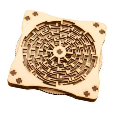 Imagem de IEUDNS Base de madeira quadrada rústica resistente ao calor, brinquedo de madeira para mesa de centro, cozinha, decoração de casa, fazenda, escritório, mesa, Style C