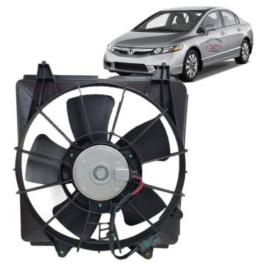 Imagem de Eletroventilador Radiador Honda New Civic 2.0 2009 2010 2011