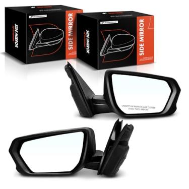 Imagem de A-Premium Par (2) espelhos retrovisores elétricos do lado do motorista e do passageiro - compatível com Chevrolet Equinox 2018-2023 e GMC Terrain 2018-2023 - Espelho retrovisor externo externo