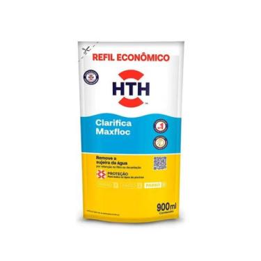 Imagem de HTH Maxfloc 900ml Refil Clarificante Água Piscinas Ação Rápida