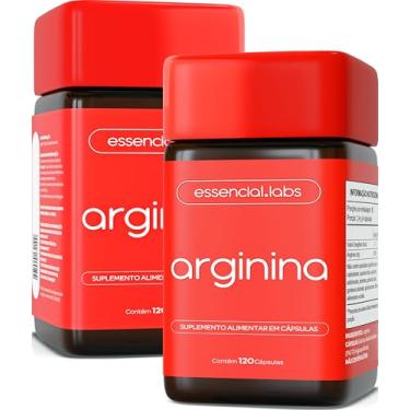 Imagem de 02 POTES DA ARGININA 100% PURA 2000mg POR DOSE - 120 CÁPSULAS - FÓRMULA DESENVOLVIDA PARA A VASODILATAÇÃO DOS MÚSCULOS