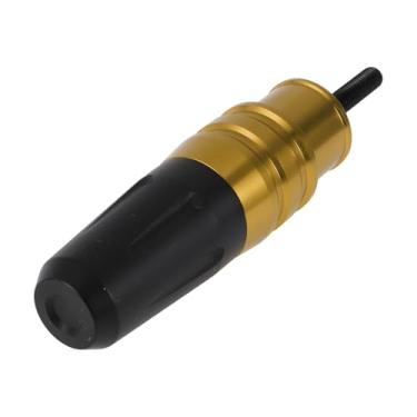 Imagem de Motoforti 16 mm M16 moldura deslizante para motocicleta liga de alumínio proteção de carenagem de roda protetor de almofada de colisão 27 mm 150 mm porca parafuso tom dourado 1 conjunto