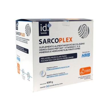 Imagem de Sarcoplex Suplemento Alimentar 30 Sachês 21g - Biolab