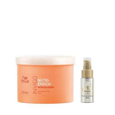 Imagem de Wella Nutri-Enrich Masc 500ml + Óleo Light 30ml - Wella profissional