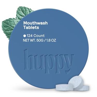 Imagem de Comprimidos para enxaguatório bucal HUPPY Nano Hydroxyapatite 124ct Co