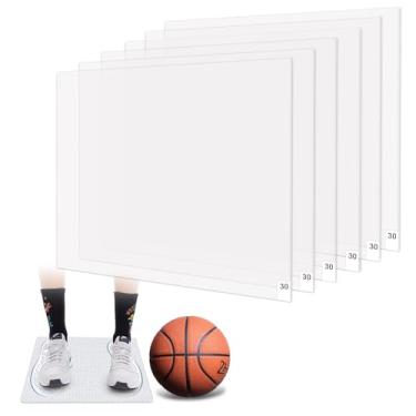 Imagem de MUWUZOYT Tapete adesivo de basquete antiderrapante com 180 folhas de reposição para tênis de basquete para piso de quadra de basquete e academia