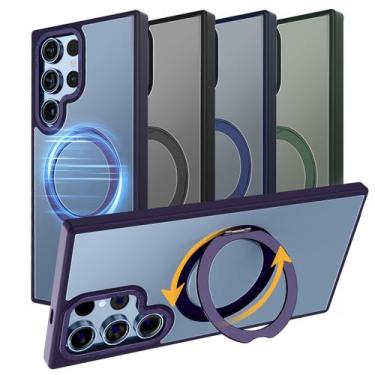 Imagem de Capa magnética MAGIC JOHN para Samsung Galaxy S22 Ultra Purple