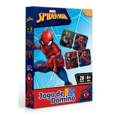Imagem de Jogo de Dominó do Spider Man Homem Aranha Marvel- Novo Papel