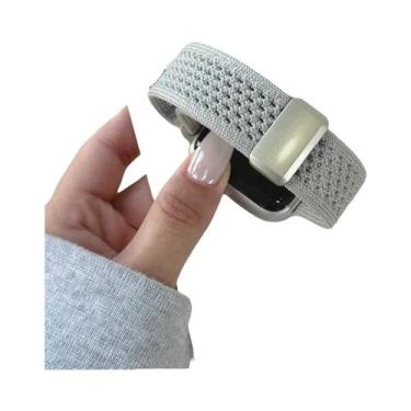 Imagem de Pulseira De Nylon Trançada Para Apple Watch 40mm-49mm, Fivela Magnétic