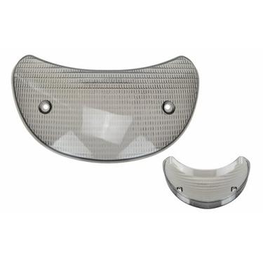 Imagem de TOPZONE Adequado para Ducati 2003-2006 Supersport 1000 DS/SS; 1999-2002 Supersport 750 S/Sport; 1998-2002 Supersport 900 S/Sport; Lente de luz traseira de freio a motor (moke)