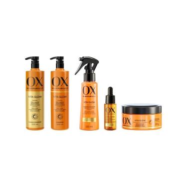 Imagem de Kit Ox Vita Glow Mari Maria Cond+Shampoo+Masc+Serum+Tonico
