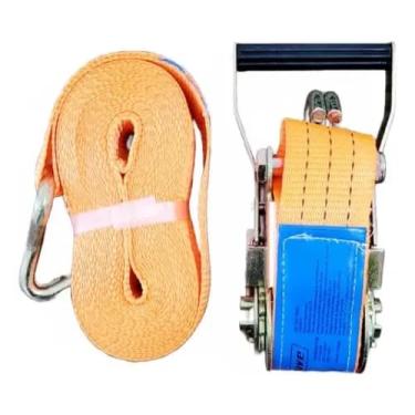 Imagem de Catraca C/Cinta Para Amarrar Carga 50mmx9m 3000kg Adicionar Laranja