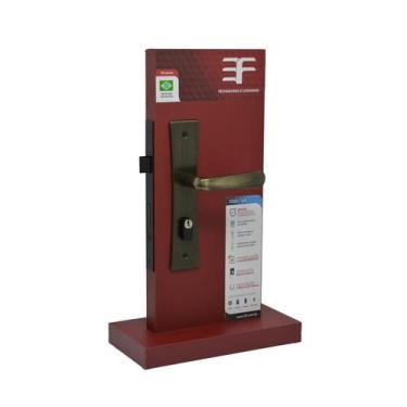 Imagem de Fechadura Externa Alavanca Oxidada Bella 3F