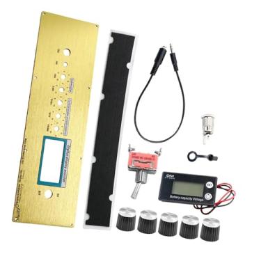 Imagem de MotiveTech Painel de controle de subwoofer de volume constante de liga de alumínio para carro, TV, computador de mesa, telefones