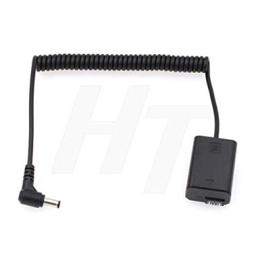 Imagem de HangTon NP-FW50 - Adaptador de alimentação de bateria simulada para Sony ZVE10 A7 A7II A7S A7SII A7R A7RII A6300 A6500 A6000 A5100 NEX Series