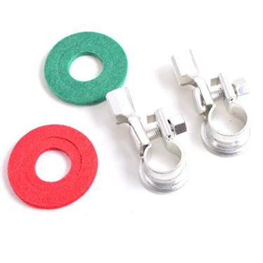 Imagem de EKYLIN Kit De Terminais Bateria Cobre Estanhado E-Kylin Com Protetores Contra Corrosão - 17 Mm 150 A