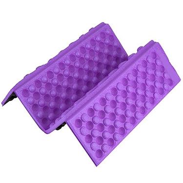 Imagem de Depisuta Tapete Dobrável à Prova D'água, Almofada de Espuma de 38x27x1cm, Ajoelhamento Ajoelhado e Almofada de Assento para Acampamento de Acampamento Ao Ar Livre Atividades Ao Ar Livre (Roxo +