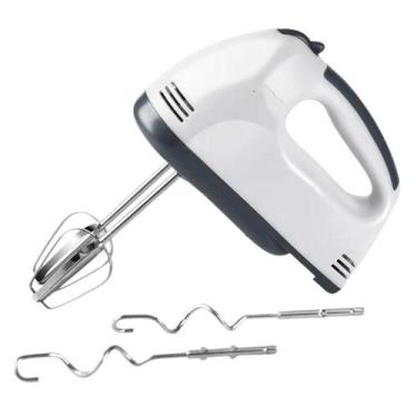 Imagem de Mini Batedeira de Mão Portátil Para Bolos Ovos Chantilly 110 - Shophal