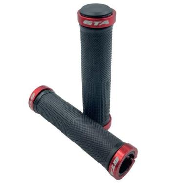 Imagem de Manopla Punho Gta Rider Trava Bicicleta Preto / Vermelho - BIKE STILO