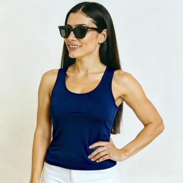 Imagem de Regata Tradicinal Feminina Viscolycra Básica Casual Blusa e Cia-Feminino