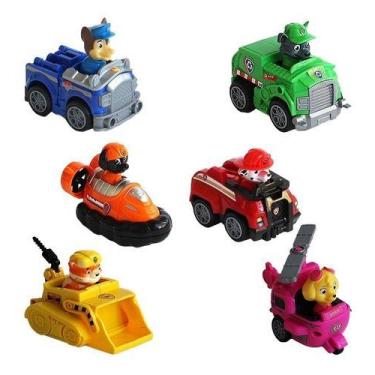 Imagem de Kit Com 6 Carrinhos Patrulha Canina Com Fricção Lacrado +nf - Friburgo