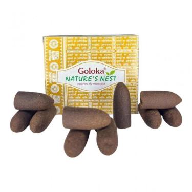 Imagem de Incenso Goloka Cascata Back Flow 10 Cones - Escolha O Aroma