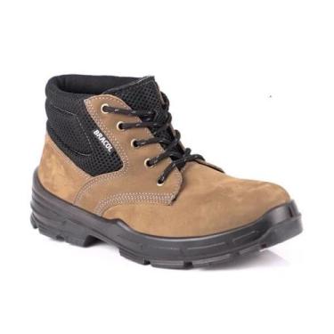 Imagem de Bota Camuça Bico Pvc Com/Cadaço Titan CA40872 N40 Bracol