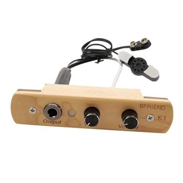 Imagem de TTETTZ Captador de Orifício de Som para Tambor Cajon, Acessórios de Reposição de Alto Desempenho para Instrumentos de Percussão Ao Vivo