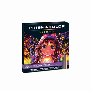 Imagem de Prismacolor Lápis de cor Premier, cores de mangá, pacote com 23