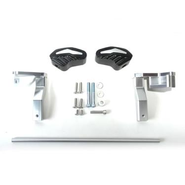 Imagem de Arashi Protetor de colisão para Suzuki Hayabusa GSXR 1300 2021-2023 Gen 3, acessórios de motocicleta prata