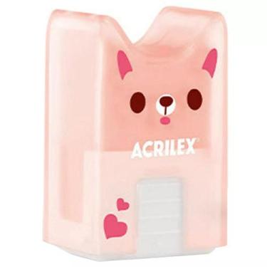 Imagem de Borracha gatinhos - acrilex, LARANJA