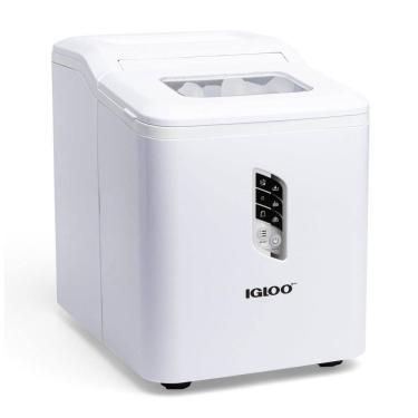 Imagem de Igloo ICEB26WH Máquina de Gelo Automática Portátil até 11 kg de Gelo em 24h, 110V, Branca