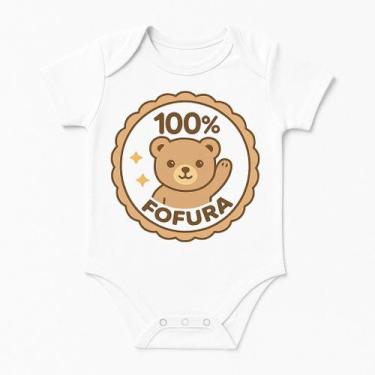 Imagem de Body Personalizado Bebê 100% Fofura - Baby da Moda