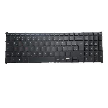 Imagem de Teclado de notebook para Samsung 850XBB 850XBC 850XBD NP850XBB NP850XBC NP850XBD Brasil BR NSK-MSGBN com retroiluminação preta Novo