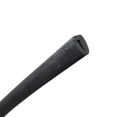 Imagem de Perfil Borracha Tipo U SBR Debrum Acabamento 6,5mm - 5 Metros Borracha