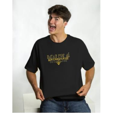 Imagem de Camiseta Algodão Preta Natan Por Aí Amigo