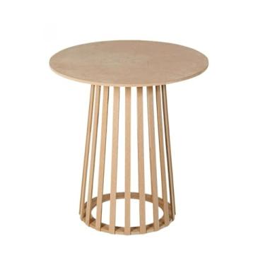 Imagem de Mesas Cone Ripada 80 60 40 CM Decorativas Para Festa Pinus E MDF Cru Kit Festa Decoracao Facil Montagem Ideal Eventos Festa(40 CM MDF CRU)