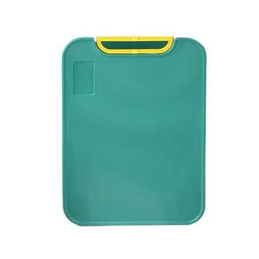 Imagem de Tábua de Corte Antibacteriana À Prova de Mofo com Suporte em Pé para Cozinha(Kit com 2 Unidade)