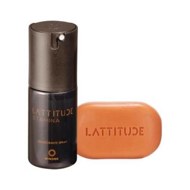 Imagem de Kit Stamina Sabonete em Barras + Desodorante Spray Hinode