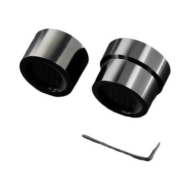 Imagem de Capas De Porca De Eixo Traseiro Pretas Para Harley Sportster XL 883 12