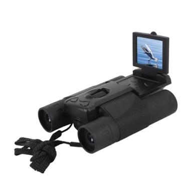 Imagem de Binóculos digitais com câmera, zoom digital 8x, tela de 5 cm, câmera de 48 MP, vídeo de 2,5 K, binóculos digitais para observação de pássaros, shows, viagens, com cartão de armazenamento (128 GB)