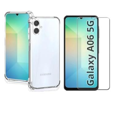 Imagem de Kit Capa Anti Impacto Capinha + Pelicula 3d Para Samsung Galaxy Todos Modelos (Galaxy A06 5G)
