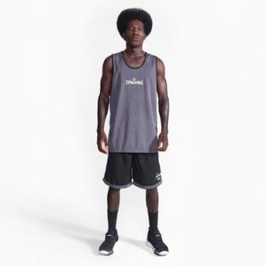 Imagem de Regata Spalding Dupla Face - Preto e-Masculino