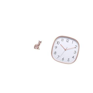 Imagem de Fenteer Escultura Artística de Animal em Forma de Relógio, Ideal para Decoração de Lareira E Sala de Jantar. Design Vintage, Funcionamento Silencioso E Prátic