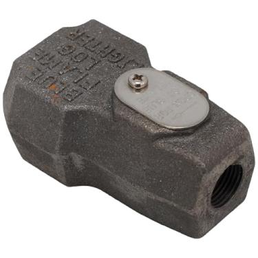 Imagem de Supplying Demand LLS90-NG-46 Lareira | Orifício de orifício de gás de 90 graus Tamanho # 46 Inclui obturador de ar e parafuso