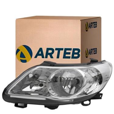 Imagem de Farol h7 h1 esquerdo vw gol voyage saveiro g5 2008 ate 2012  - ARTEB