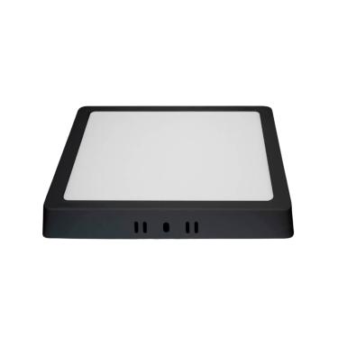 Imagem de Plafon Led Quadrado Sobrepor 21x21cm 18W 6500K Preto Cód. 80806001 – Blumenau