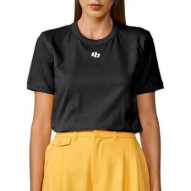 Imagem de Blusa Colcci Logo Manga Curta Feminina-Feminino
