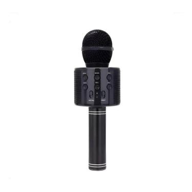 Imagem de Microfone Bluetooth S/ Fio Youtuber Karaoke Cores Infa Preto